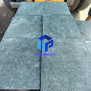 ĐÁ BĂM XANH RÊU THANH HÓA 30×30 LÁT SÂN