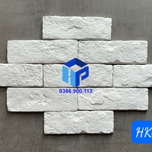  \Gạch cổ màu bê tông trắng 012
