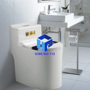BÀN CẦU 1 KHỐI YOSHI CẦU LÙN KHÔNG VIỀN T03