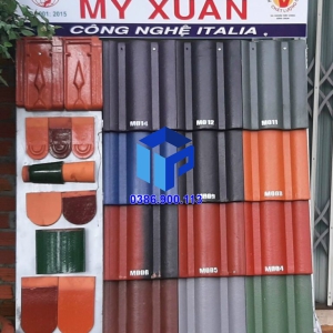 Ngói xi măng màu mỹ xuân
