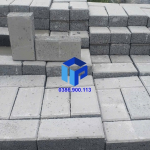 Gạch tự chèn kiểu chữ nhật 200x100x60mm