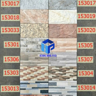 GẠCH TRANG TRÍ GIẢ ĐÁ 15X30