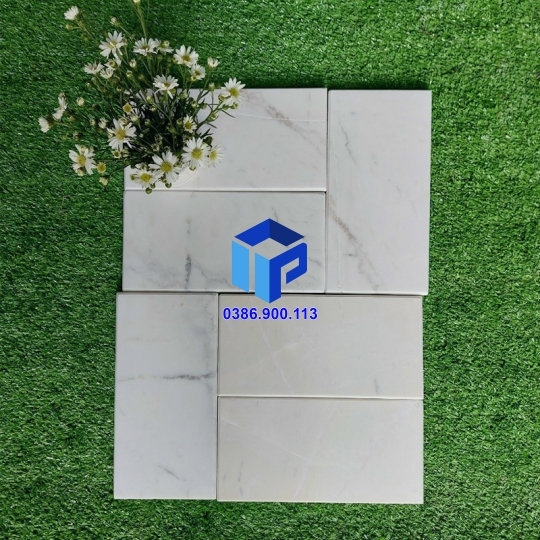 đá mài bóng trắng sữa 10x20