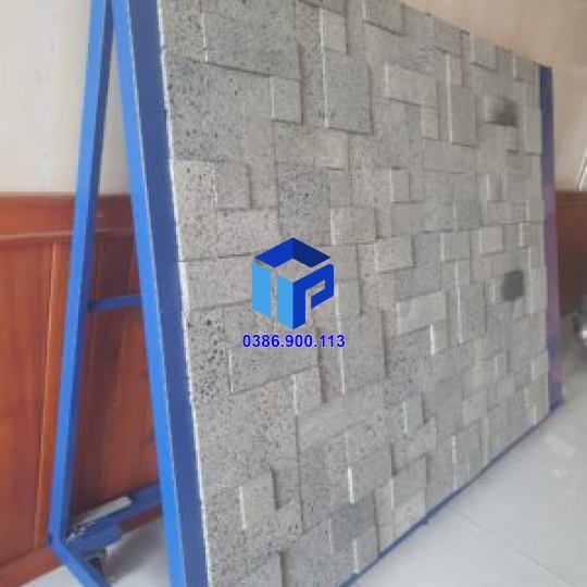ĐÁ ONG XÁM ỐP TƯỜNG 3D