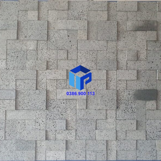 ĐÁ ONG XÁM ỐP TƯỜNG 3D