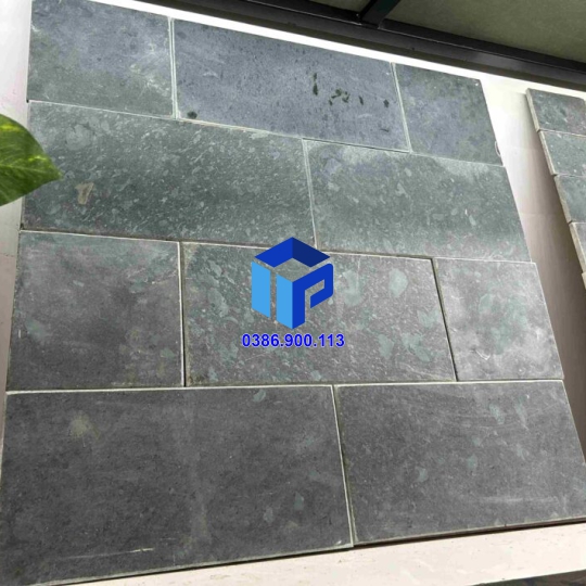 ĐÁ MÀI BÓNG XANH RÊU 15×30 ỐP TƯỜNG