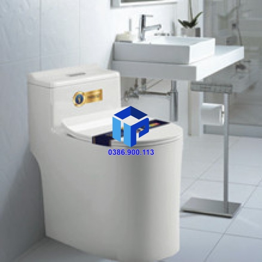 BÀN CẦU 1 KHỐI YOSHI CẦU LÙN KHÔNG VIỀN T03