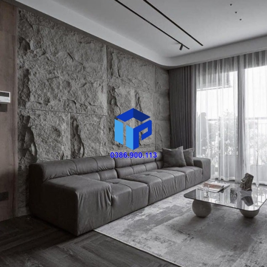 TẤM PU GIẢ ĐÁ TRANG TRÍ, TẤM GIẢ ĐÁ LOẠI DÀY 