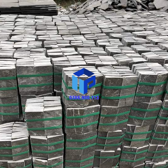 đá chẻ xanh 10x20 