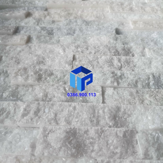 đá ghép trắng muối 10x50