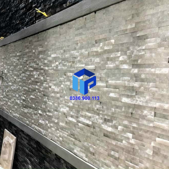 đá ghép trắng muối 10x50