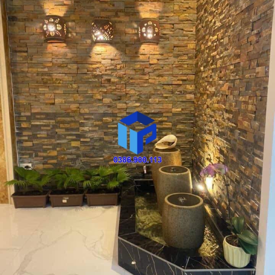 đá ghép vàng ánh kim 10x50