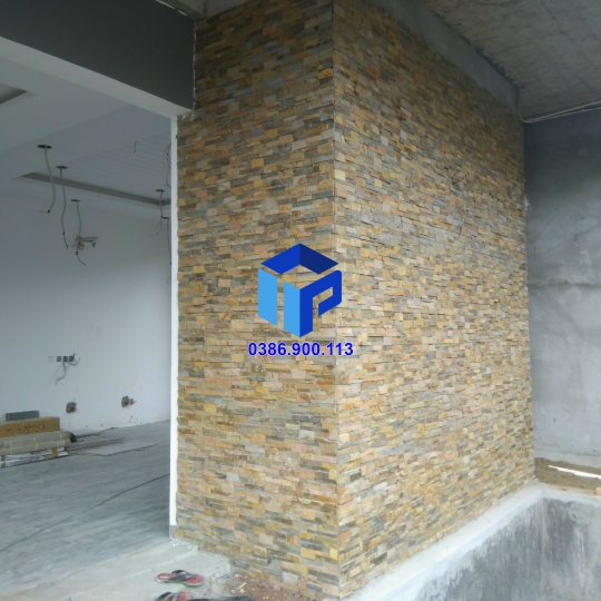 đá ghép vàng ánh kim 10x50