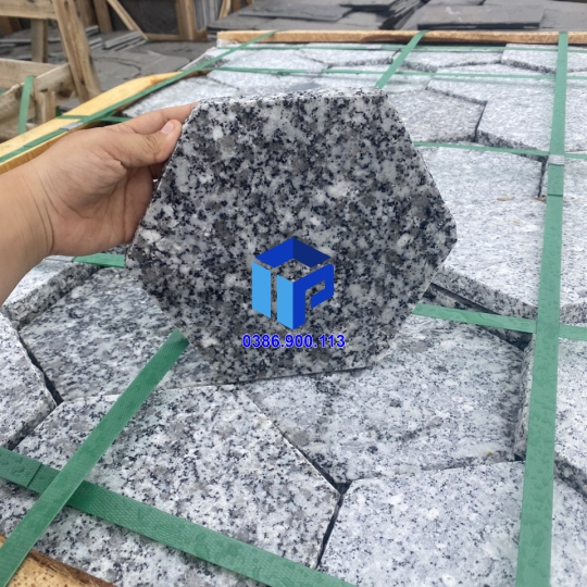 đá lục giác suối lâu thô