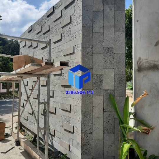 đá ong xám 3d ốp tường