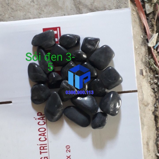 Sỏi đen bóng nhập khẩu