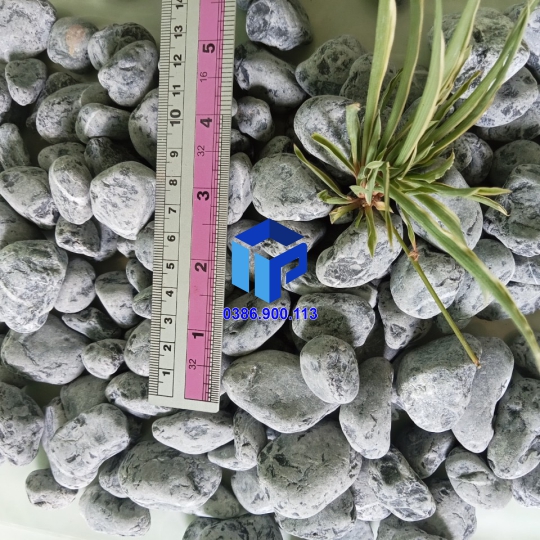Sỏi tự nhiên đen vò