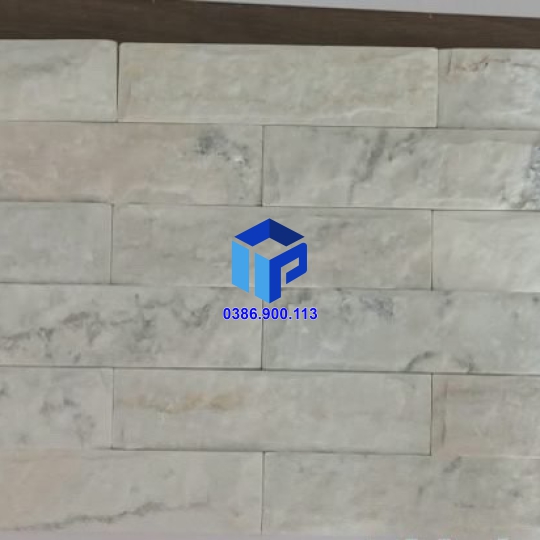 ĐÁ BÓC TRẮNG SỮA 5×20 ỐP TƯỜNG TRANG TRÍ
