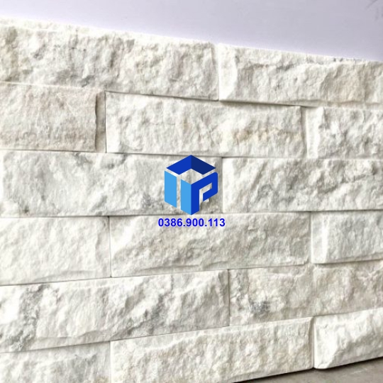 ĐÁ BÓC TRẮNG SỮA 5×20 ỐP TƯỜNG TRANG TRÍ
