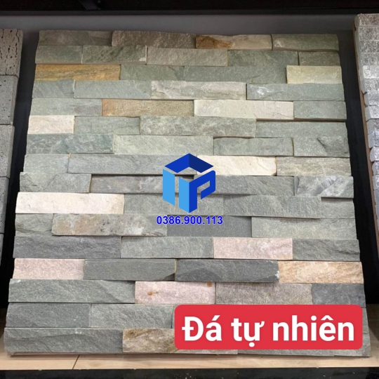 ĐÁ GHÉP VÂN GỖ 10×50 ỐP TƯỜNG TRANG TRÍ