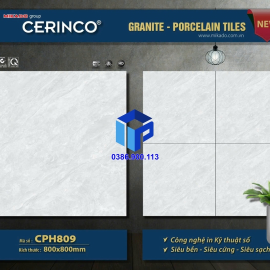 GẠCH 80X80  CPH 809